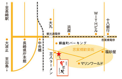 かにや地図