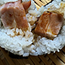 焼豚おにぎり写真